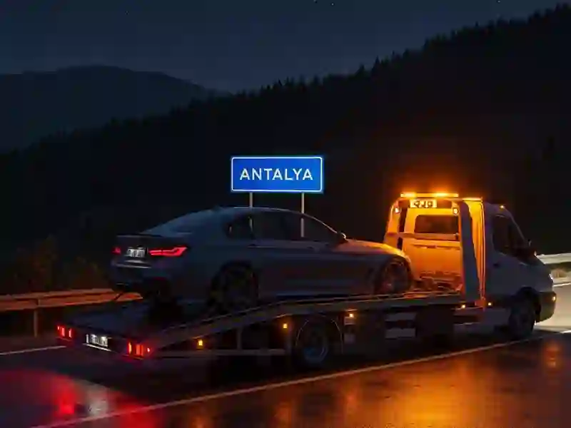 Antalya oto çekici aracı